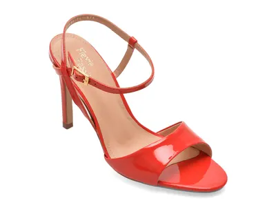 Sandale elegante FLAVIA PASSINI rosii, 119974F, din piele naturala lacuita