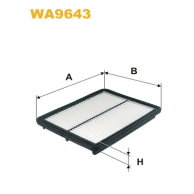 Filtru aer WIX FILTERS WA9643