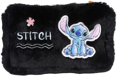 Penar plușat Paso Stitch - Sky Blue, 1 fermoar