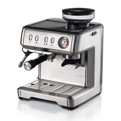 Espressor manual Ariete – Espresso Metal, 1313/10, 1600W, 15 bari, inox