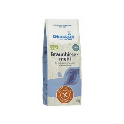 Faina integrala din mei brun bio 400g Spielberger