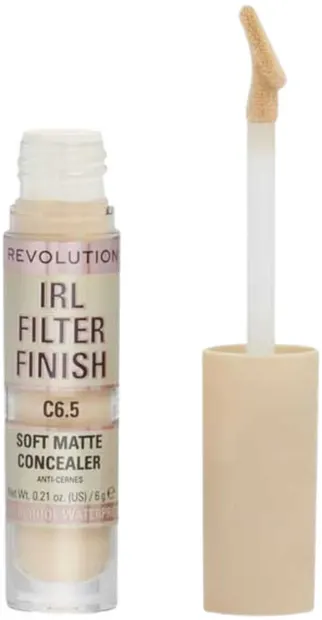 Makeup Revolution Corector de lungă durată IRL Filter Finish, C6.5, 6 g