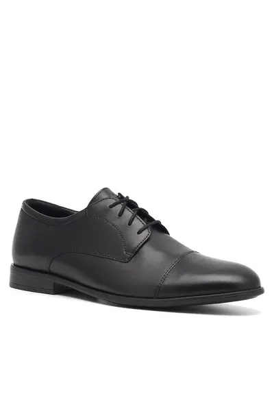 Pantofi negru - piele naturala - 69875 - Negru