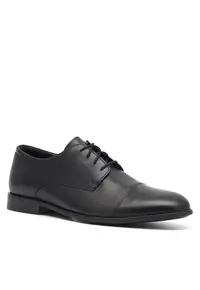 Pantofi negru - piele naturala - 69875 - Negru