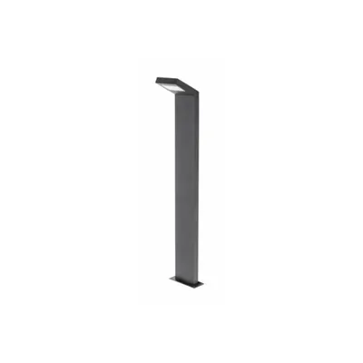 Corp de iluminat pentru exterior - Garden luminaire LONDON LED,10W,720lm,IP54,AC220-240V,50/60Hz,4000K,straight post, 78 cm, black