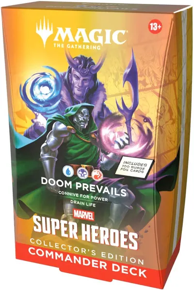 Magic The Gathering: Marvel Super Heroes Collector's Edition Commander Deck Doom Prevails