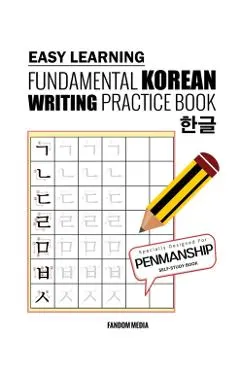 Easy Learning Fundamental Korean Writing Practice Book