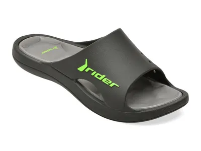 Papuci RIDER negri, 8363235, din pvc