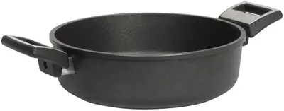 Oală plată SKK - 8132, Ø 32 x 8 cm, acoperire antiaderentă