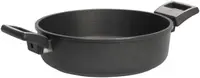 Oală plată SKK - 8132, Ø 32 x 8 cm, acoperire antiaderentă