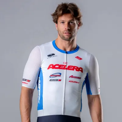 Professional Tricou ciclism Bărbați mânecă scurtă aero șosea