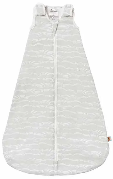 Sac de dormit clasic Ergobaby - Silver Wave, 0-6 luni, Tog 2,5