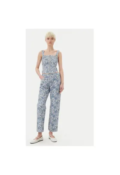Pantaloni dama Levi S - A9150-0009 - Bumbac - Albastru - Albastru