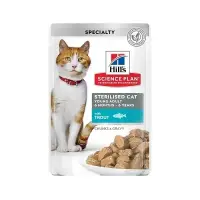 Hill's SP Feline Adult Sterilised Plic Pastrav, 85 g