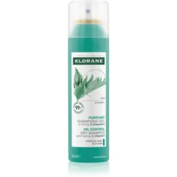 Klorane Nettle șampon uscat pentru par gras
