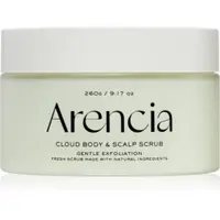 Arencia Fresh Cloud Geranium & Primrose crema delicata pentru exfoliere pentru corp si par