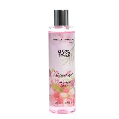 Gel de dus cu piper roz si litchi