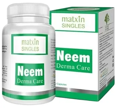 Neem Pentru piele sănătoasă, 250 mg, 60 capsule, Matxin Labs