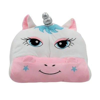 Suport carte sau tabletă din pluș Unicorn