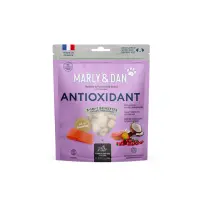 MARLY&DAN Antioxidant, XS-XL, Somon, punguță recompense funcționale fără cereale câini, activitate intensă, 100g