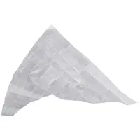 Set 4 x 2 Bandaj Triunghiular 96 x 96 x 136 cm, Alb, din Material Netesut, Prima