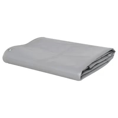 vidaXL Prelată, gri, 1,5 x 6 m, 650 g / m²