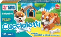 Mini constructor RS Toys Cucciolotti - Shiba Inu, 123 piese