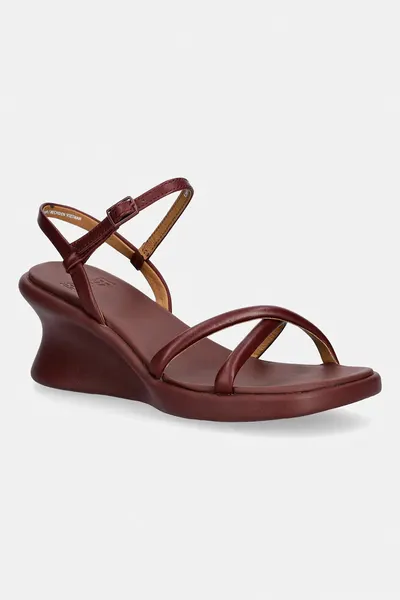 Camper sandale wedges de piele Louise Sandal