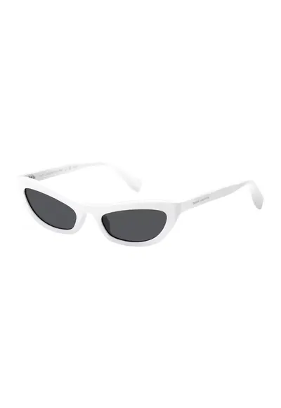 Ochelari de soare cat-eye - Alb