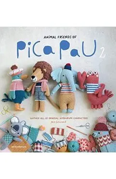 Animal Friends of Pica Pau 2: Gather All 20 Original Amigurumi Characters