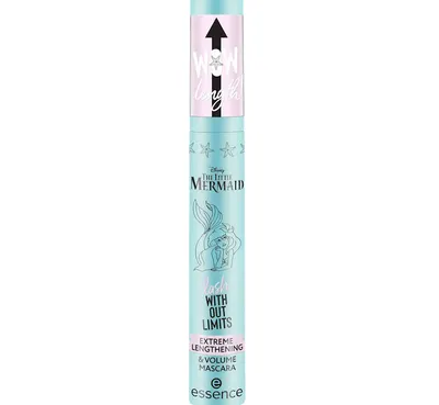 Essence Mascara Disney the Little Mermaid Lash Without Limits Extreme Lengthening & Volume