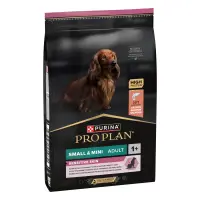 Hrana uscata pentru caini Pro Plan Small & Mini Adult, Piele Sensibila, Somon 7kg