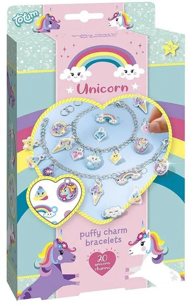 Totum - brățări cu brelocuri DIY cu unicorn