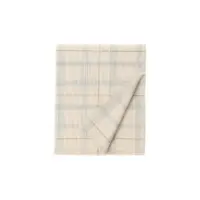 Cuvertură pentru copii crem-verde salvie din bumbac 140x200 cm Tartan Blue Sage – Lorena Canals