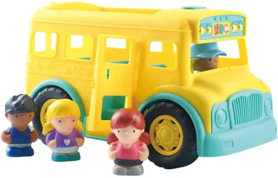 Jucărie muzicală PlayGo - Autobuz școlar cu figurine