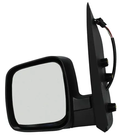 Oglinda stanga potrivit CITROEN NEMO; FIAT FIORINO; PEUGEOT BIPPER 2007-2016 - electrica incalzita