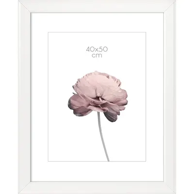 Ramă foto pentru fotografii Styler Malmo, 47 x 57 cm, alb