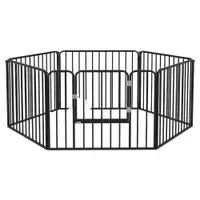 PawHut Tarc de Joaca Rezistent pentru Caini din 6 Panouri pentru Animale de Companie | Aosom Romania