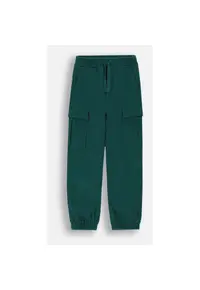 Pantaloni de trening cu talie medie si buzunare