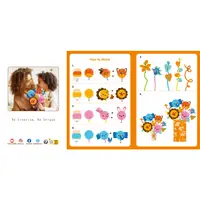 Set creativ - Pom Pom - Buchet animalute