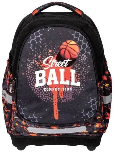 Ghiozdan școlar anatomic S. Cool - Street Ball, 24 l