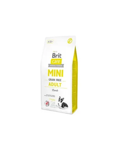 BRIT Care Grain Free Mini Adult Lamb Hrana uscata pentru caini adulti de talie mica si foarte mica, cu miel 2 kg