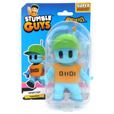 Figurina flexibila, Monster Flex, Stumble Guys, S2, Robot Guy