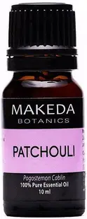 Makeda Botanics Ulei esențial de paciuli, grad terapeutic, 10 ml