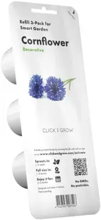 Semințe Click and Grow - Cornflower, 3 rezerve