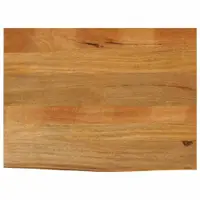 Gossi blat de masa contur organic 80x60x2,5 cm lemn masiv de mango