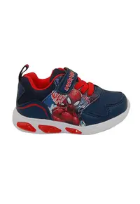 Pantofi sport cu imprimeu Spiderman - Rosu/Bleumarin