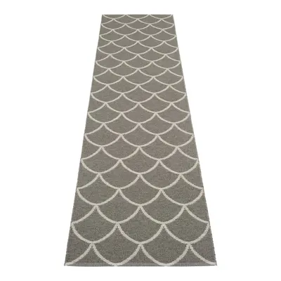 Covor tip traversă pentru interior și exterior gri 70x300 cm Kotte Charcoal – Pappelina