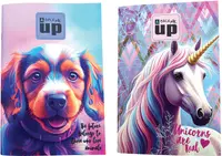 Caiet Back Me Up - Pastel Unicorn/Puppy, B5, 40 coli , sortiment