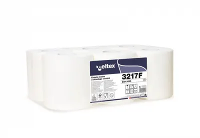 Laveta celuloza HERZKRAFT, tip: Roll, 6 buc, culoare: alb, numar straturi: 2, inaltime:19cm